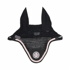 Bonnets Poneys|Bonnets Pour Chevaux*Harcour - Bonnet pour chevaux Suzette / rose Noir