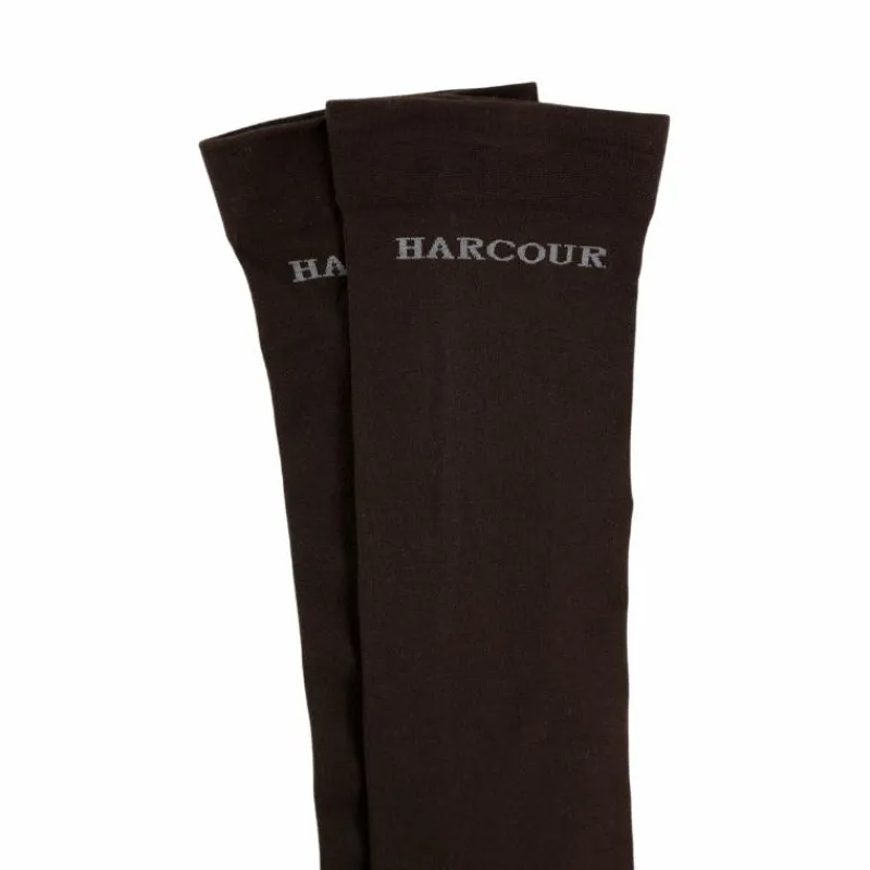 Online - Chaussettes d'équitation unisexe Vaya cacao (x2) Chaussettes D'Équitation