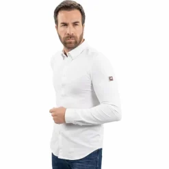 Polos Et Chemises|Polos Et Chemises*Harcour - Chemise manches longues homme Shy Blanc