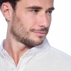 Polos Et Chemises|Polos Et Chemises*Harcour - Chemise manches longues homme Shyro Blanc