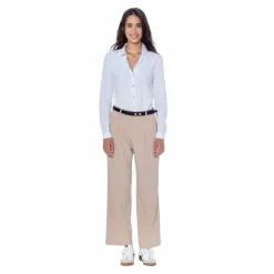 Polos Et Chemises*Harcour - Chemise manches longues femme Sharmy Blanc