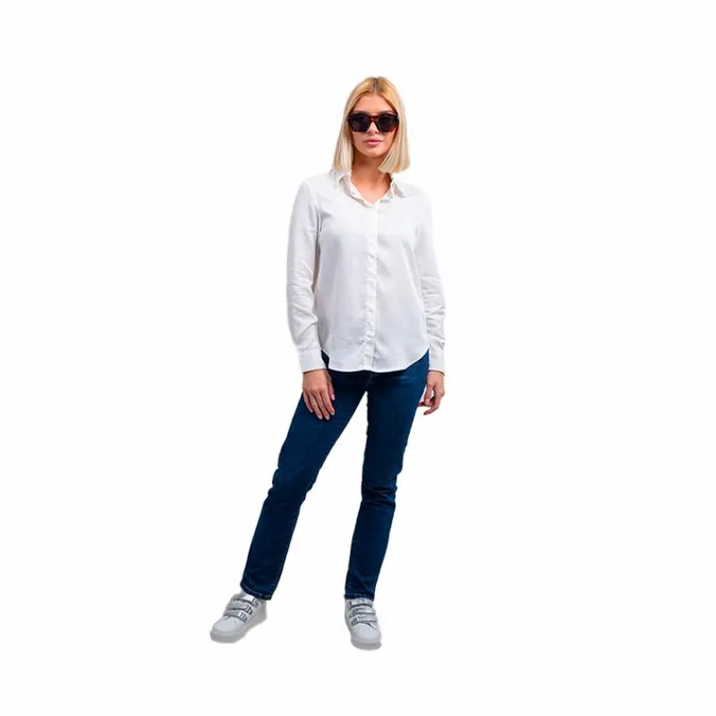 Outlet - Chemise manches longues femme Shamae he Polos Et Chemises