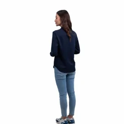 Polos Et Chemises*Harcour - Chemise manches longues femme Shamae Marine