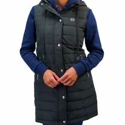 Blousons Et Manteaux*Harcour - Doudoune longue sans manches femme Boliva kaki Vert