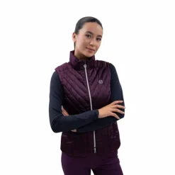 Blousons Et Manteaux*Harcour - Doudoune sans manches femme Agnes figue Violet
