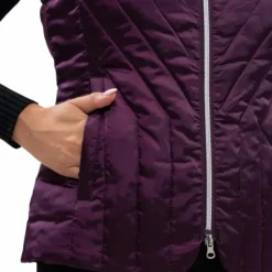 Blousons Et Manteaux*Harcour - Doudoune sans manches femme Agnes figue Violet