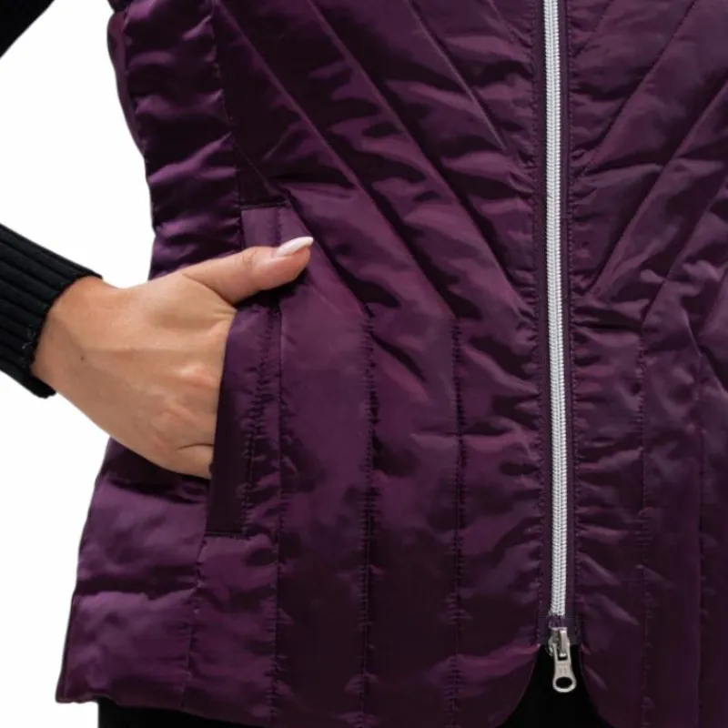 Blousons Et Manteaux*Harcour - Doudoune sans manches femme Agnes figue Violet