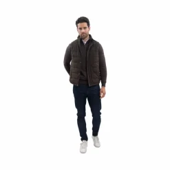 Outlet - Doudoune sans manches homme Boston cacao Blousons Et Manteaux|Blousons Et Manteaux