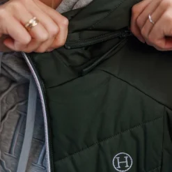 Blousons Et Manteaux*Harcour - Doudoune sans manches femme Best of kaki Vert