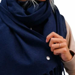 Écharpes*Harcour - Echarpe Scalli Marine