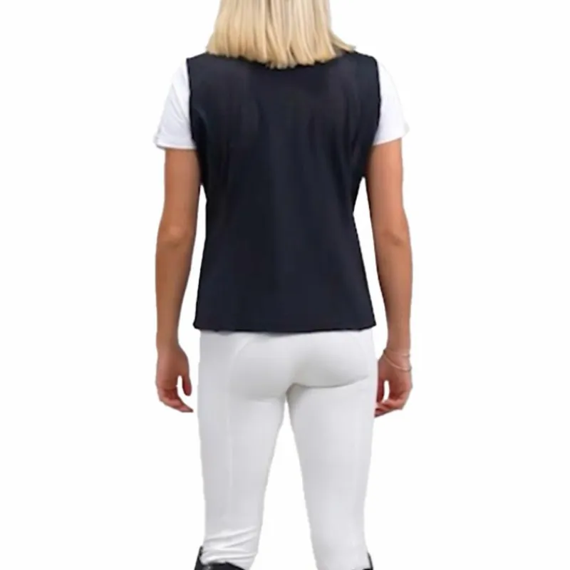 Pulls Et Gilets*Harcour - Gilet sans manches femme Senjo compatible airbag Noir