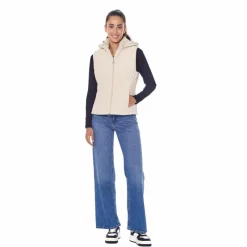 Blousons Et Manteaux*Harcour - Gilet sans manches femme Bernie ivoire Beige