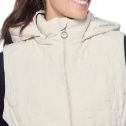 Blousons Et Manteaux*Harcour - Gilet sans manches femme Bernie ivoire Beige