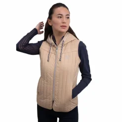 Pulls Et Gilets*Harcour - Gilet sans manches femme Berty sable Beige