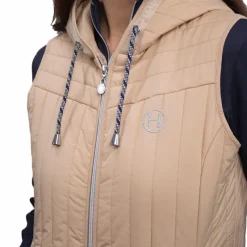 Pulls Et Gilets*Harcour - Gilet sans manches femme Berty sable Beige
