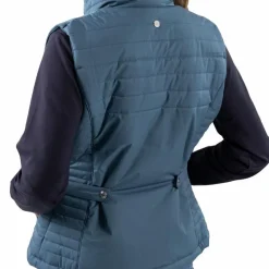 Blousons Et Manteaux*Harcour - Gilet sans manches femme Balzac lavande Bleu