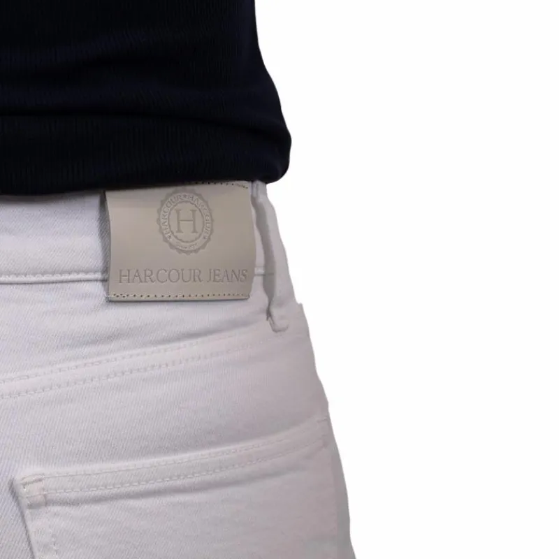 Pantalons Lifestyles*Harcour - Jean mom femme Juliette Blanc