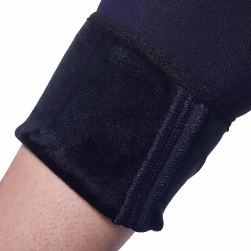 Leggings D'Équitation*Harcour - Legging d'équitation polaire femme Lili Marine