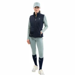 New - Legging d'équitation femme Louna grey green Leggings D'Équitation