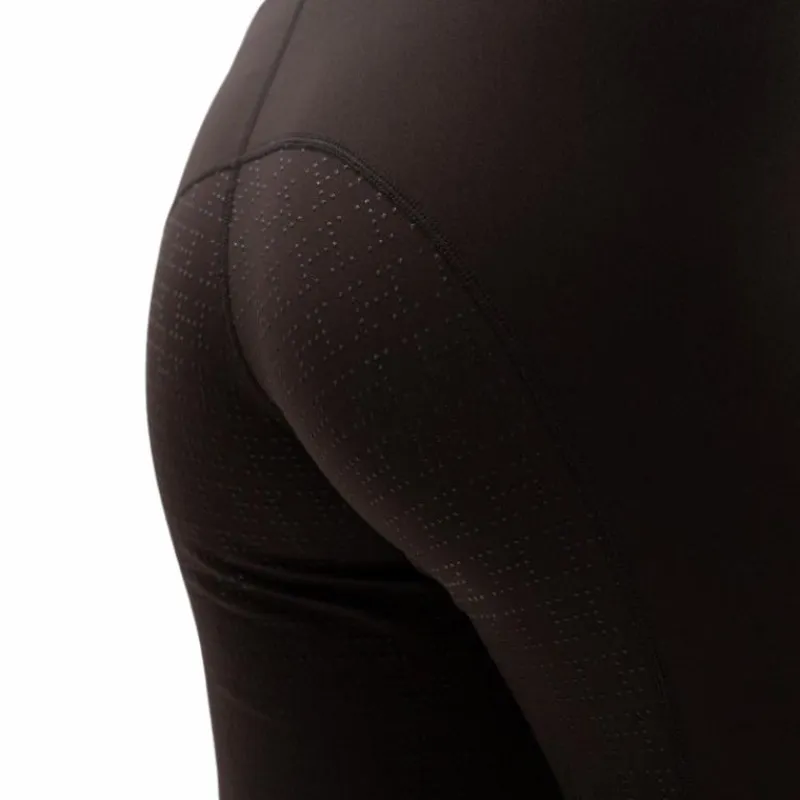 Leggings D'Équitation*Harcour - Legging d'équitation polaire femme Anaelle cacao Marron