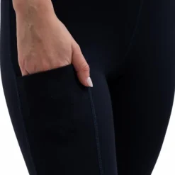 Leggings D'Équitation*Harcour - Legging femme Volta / lin Marine