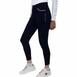 Pantalons D'Équitation*Harcour - Pantalon d'équitation femme Boogie Marine