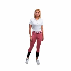 Pantalons D'Équitation*Harcour - Pantalon d'équitation femme Jaltika vieux Rose