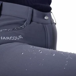 - Pantalon d'équitation polaire femme Jaipur anthracite Pantalons D'Équitation