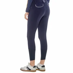 Pantalons D'Équitation*Harcour - Pantalon d'équitation polaire femme Jaipur Marine