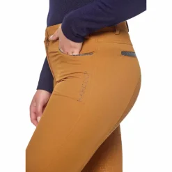 Pantalons D'Équitation*Harcour - Pantalon d'équitation femme Boogie golden yellow Jaune