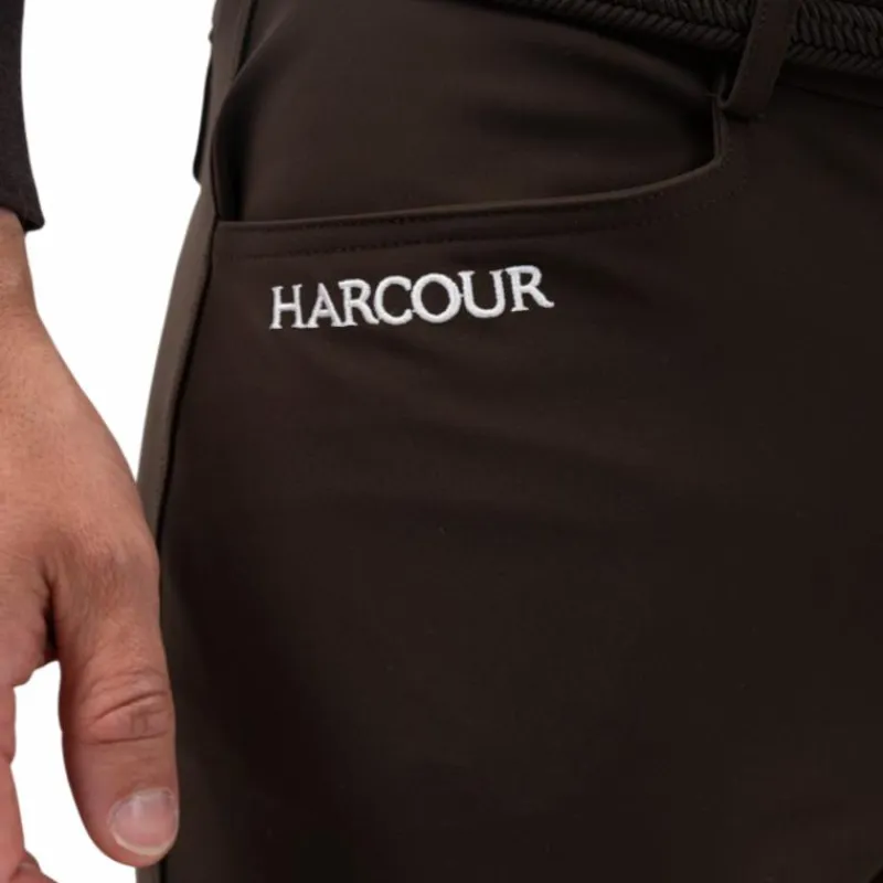 Pantalons D'Équitation|Pantalons D'Équitation*Harcour - Pantalon d'équitation homme Barmino cacao Marron