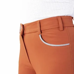Pantalons D'Équitation*Harcour - Pantalon d'équitation femme Jaltika fauve Orange