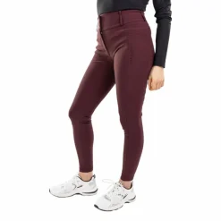 Clearance - Pantalon d'équitation femme Luce aubergine Pantalons D'Équitation
