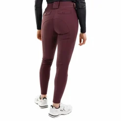 Clearance - Pantalon d'équitation femme Luce aubergine Pantalons D'Équitation