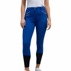 Pantalons D'Équitation*Harcour - Pantalon d'équitation femme Jaltika électrique Bleu