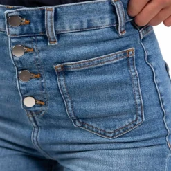 Discount - Pantalon en jean femme Flare Juvo denim Pantalons Lifestyles