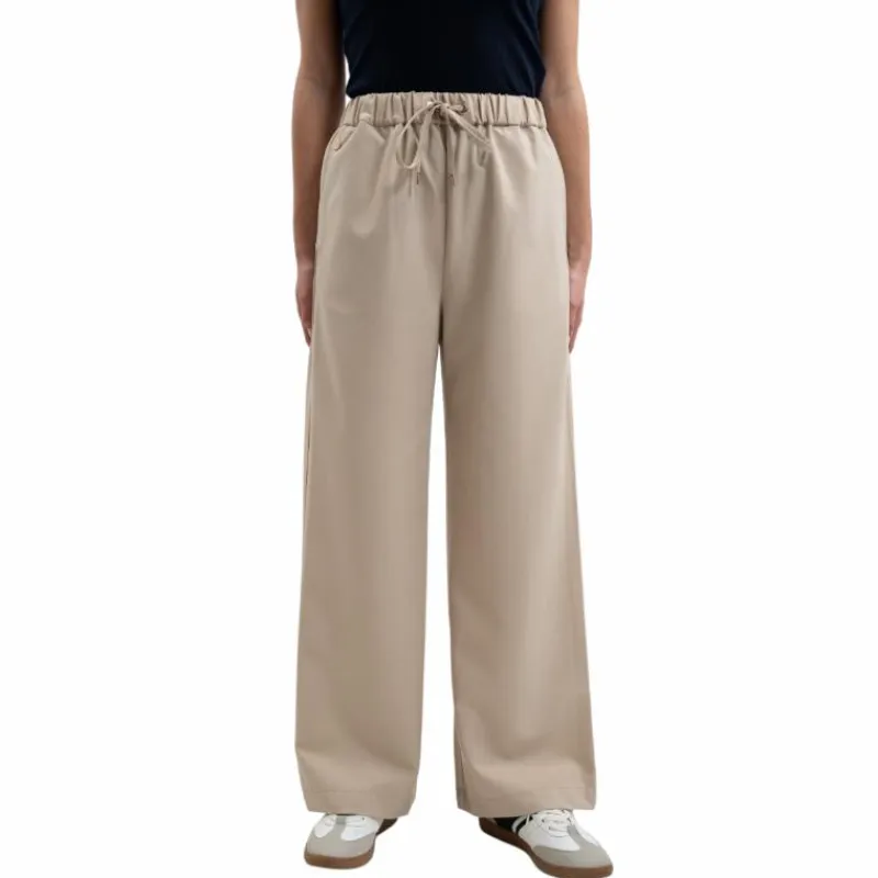 Pantalons Lifestyles*Harcour - Pantalon fluide femme Paisley lin Beige