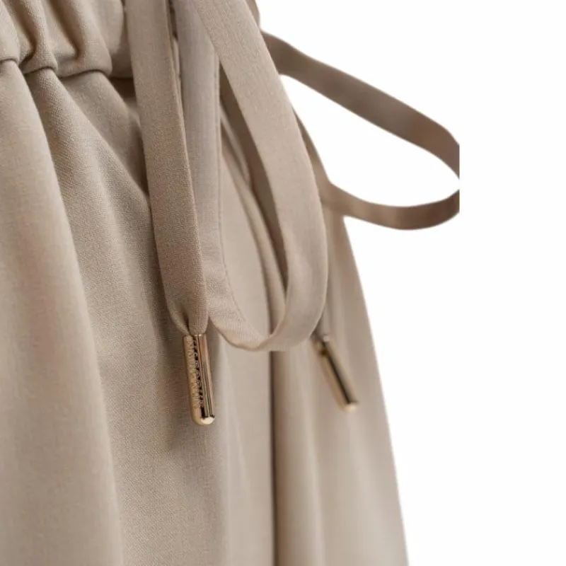 Pantalons Lifestyles*Harcour - Pantalon fluide femme Paisley lin Beige