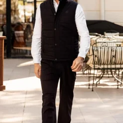 Pantalons Lifestyles*Harcour - Pantalon lifestyle chino homme Adam Noir