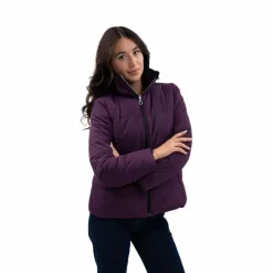 Blousons Et Manteaux*Harcour - Parka courte réversible femme Adele / figue Noir