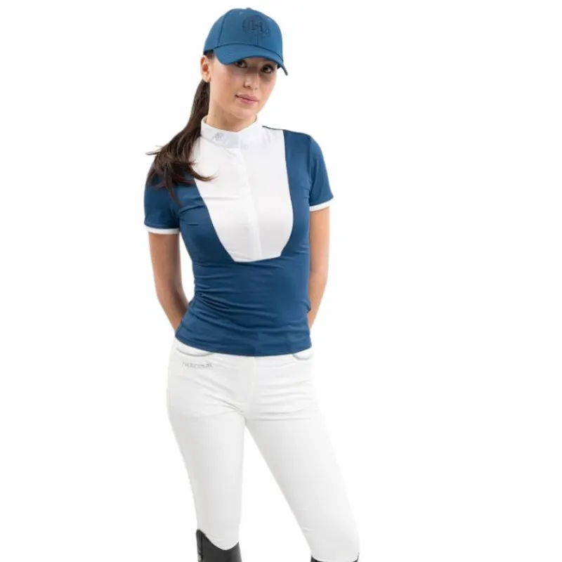 Clearance - Polo de concours manches courtes femme Shine lagon Polos Et Chemises