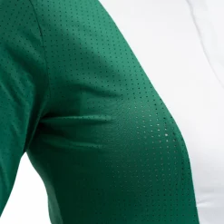 Polos Et Chemises*Harcour - Polo de concours manches courtes femme Prague emerald green Vert