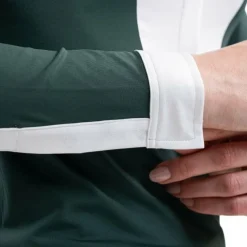 Polos Et Chemises*Harcour - Polo de concours manches longues femme Stella jungle Vert