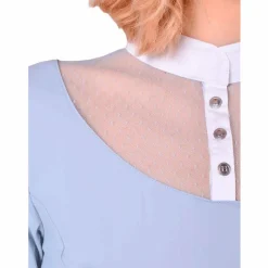 Polos Et Chemises*Harcour - Polo de concours manches courtes femme Corrado Bleu