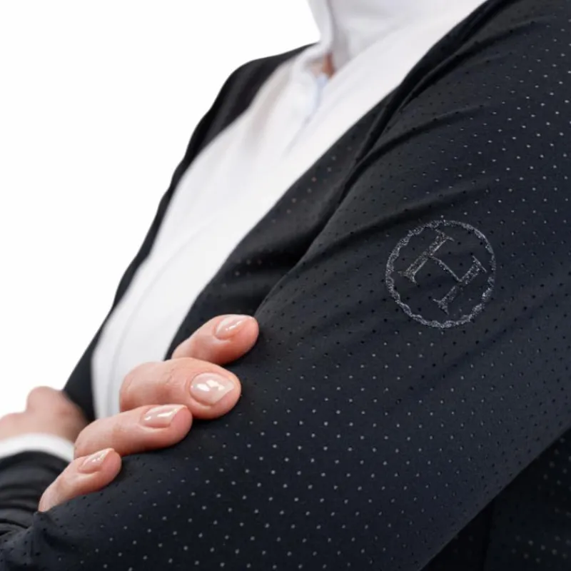 Polos Et Chemises*Harcour - Polo de concours manches longues femme Coco Noir