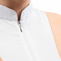 Polos Et Chemises*Harcour - Polo de concours manches courtes femme Paris abricot Orange