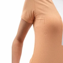 Polos Et Chemises*Harcour - Polo de concours manches courtes femme Paris abricot Orange