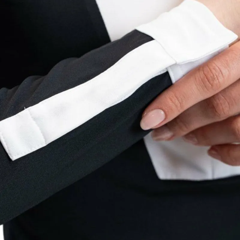 Polos Et Chemises*Harcour - Polo de concours manches longues femme Stella Noir