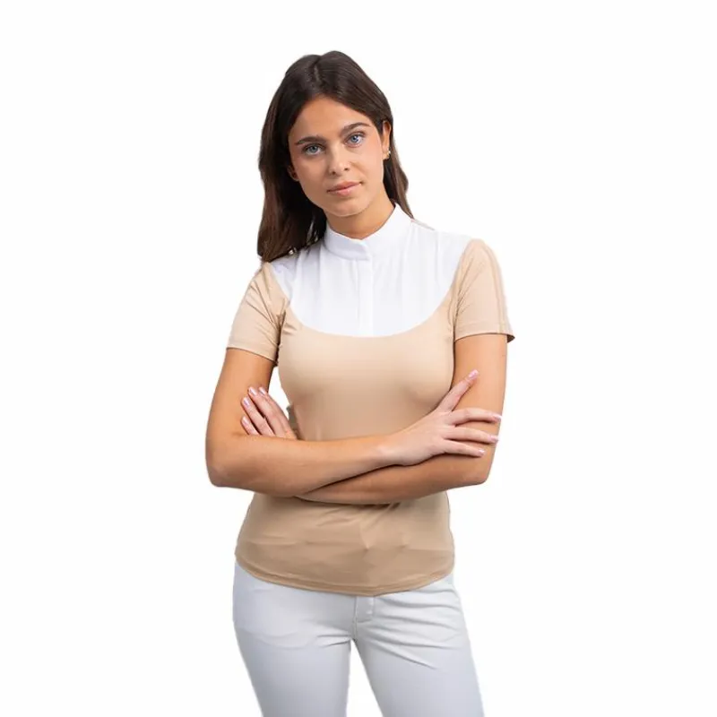 Online - Polo de concours femme Prystie sable Polos Et Chemises