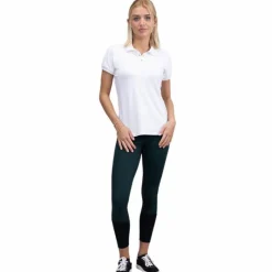 Polos Et Chemises*Harcour - Polo manches courtes femme Pacha Blanc